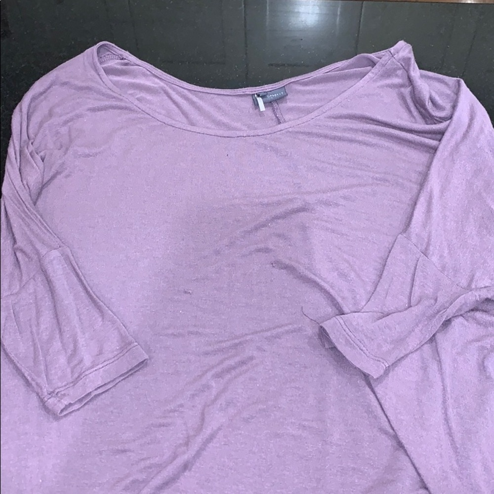 Basic lilac colored tunic